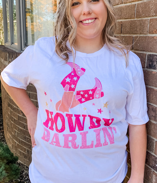 Howdy Darlin Oversized Tee